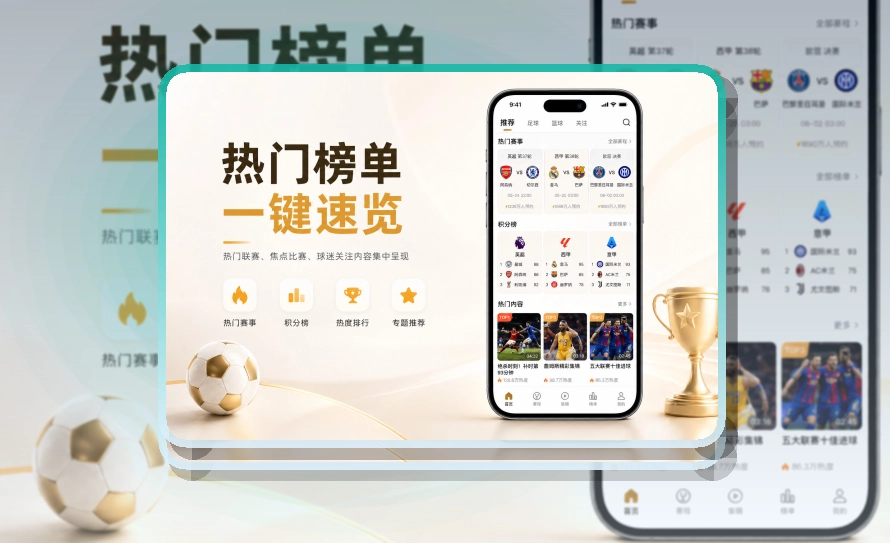 b体育 App赛事功能整理，常用入口更直观 页面展示